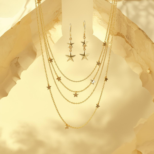 Set Collar + Aretes