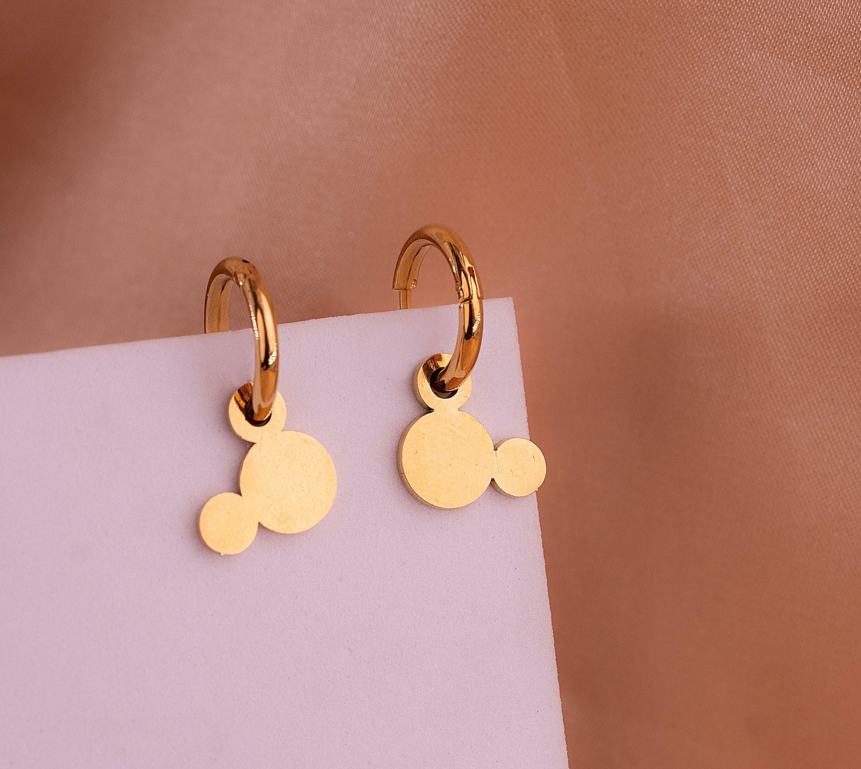 Candongas Mickey Doradas Ref: B427