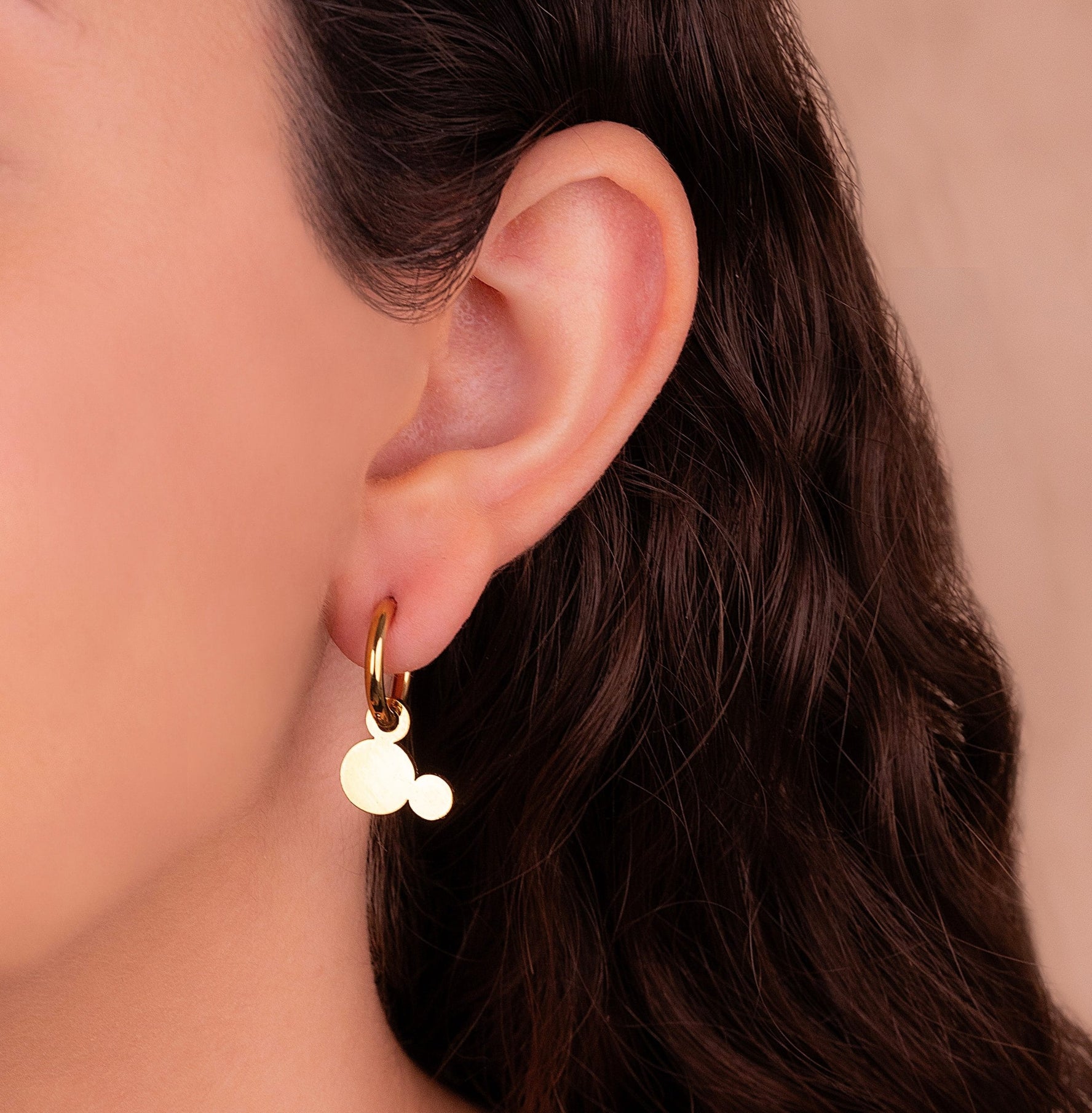 Candongas Mickey Doradas Ref: B427