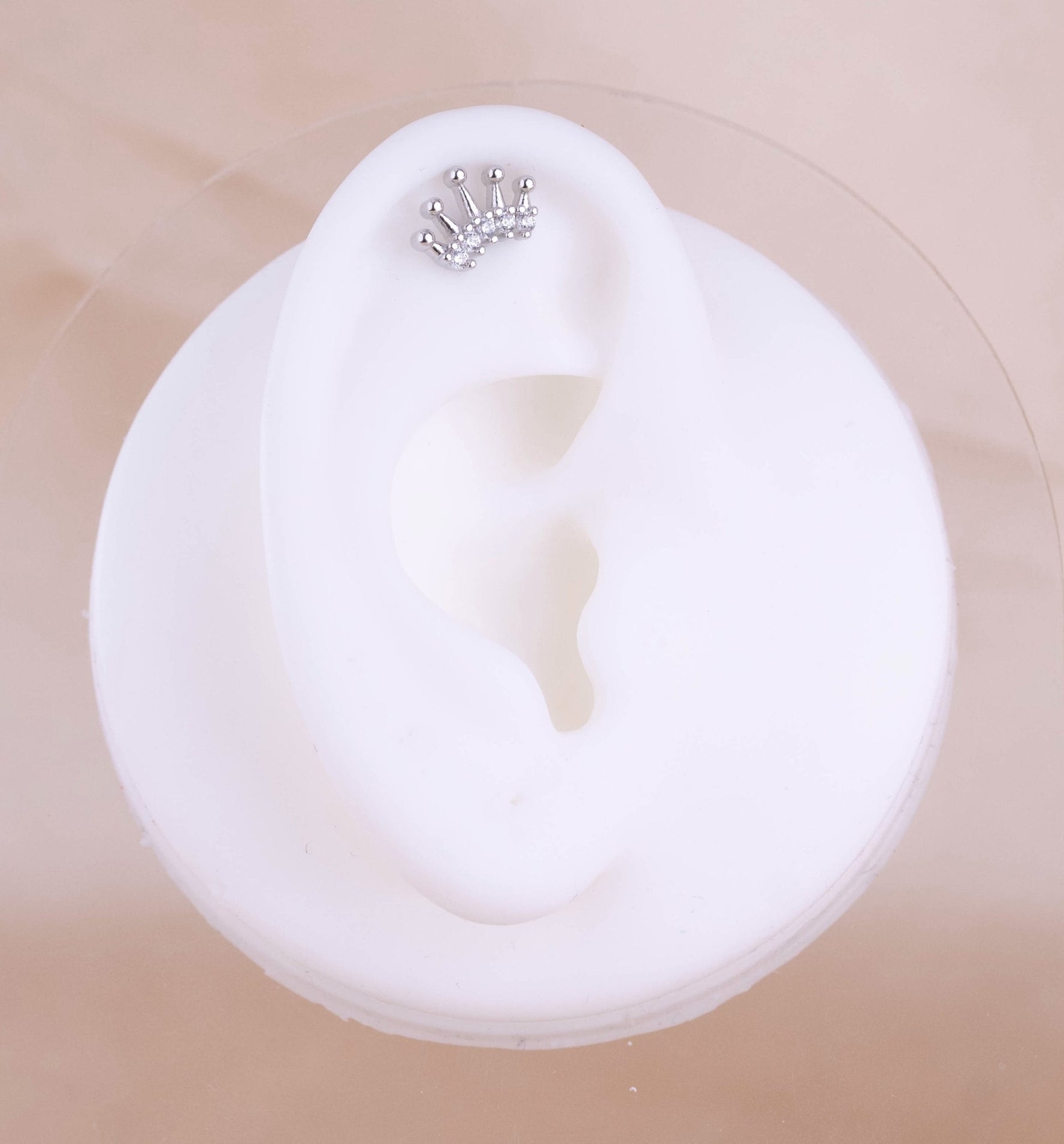 Piercing Corona Circones Plateado Ref: H589