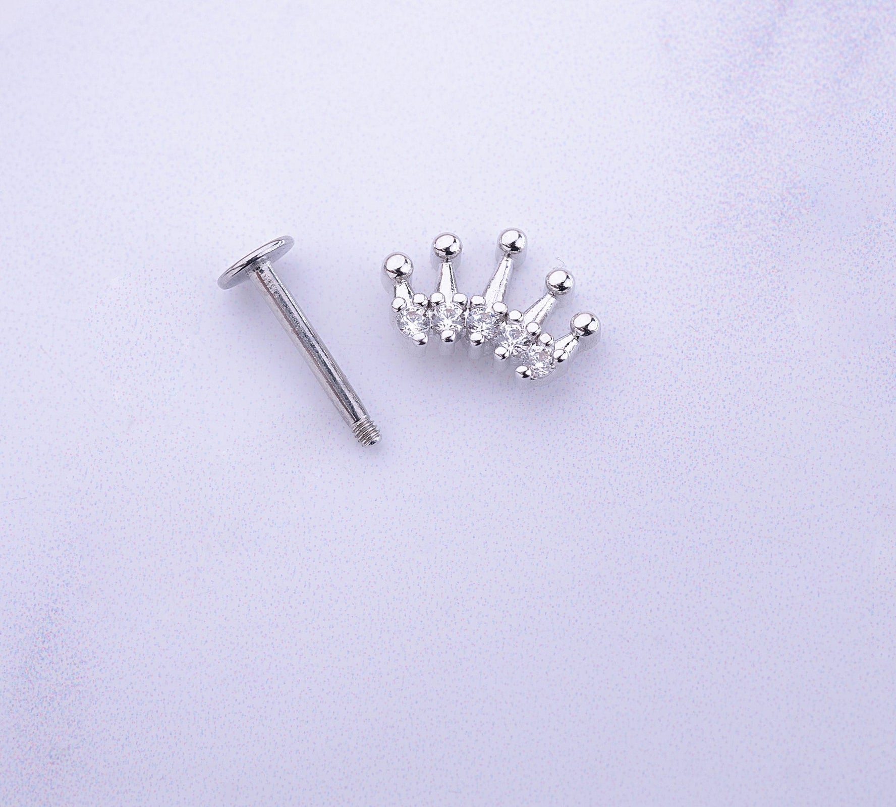 Piercing Corona Circones Plateado Ref: H589