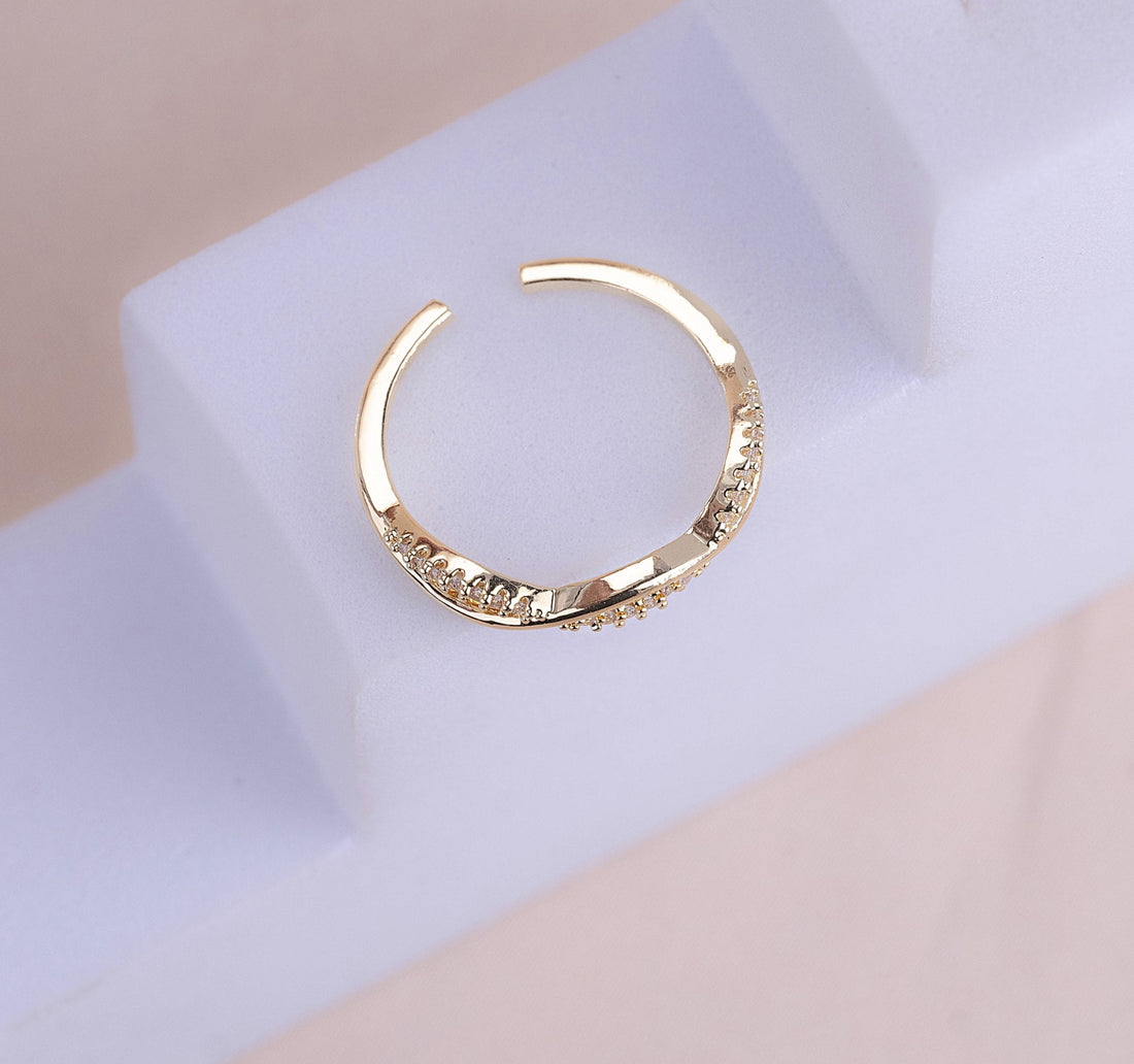 Anillo Regina Dorado Ref: A1223