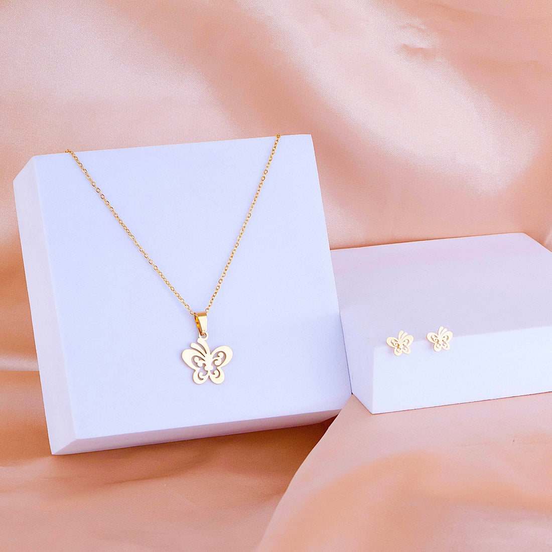 Juego Mariposa Dorado Ref: G231