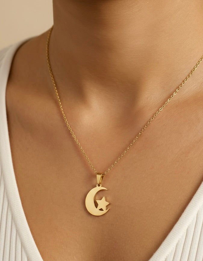 Set Luna Estrella Dorado Ref: G410