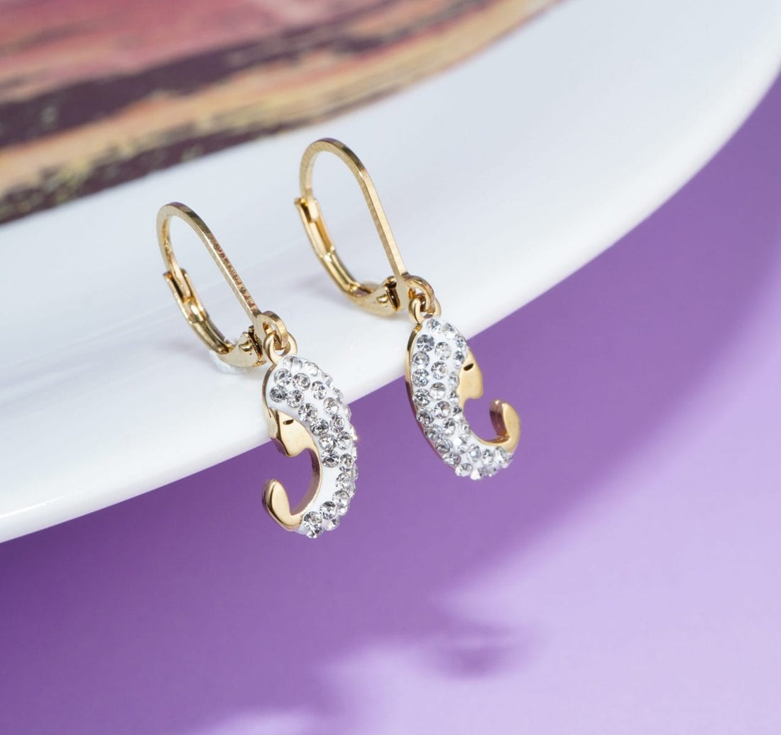 Aretes Virgen Circones Ref: B521