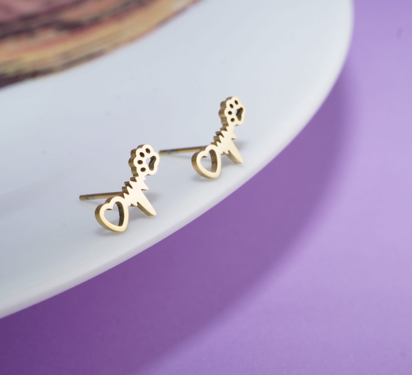 Topitos Electro Huella Dorados Ref: L036