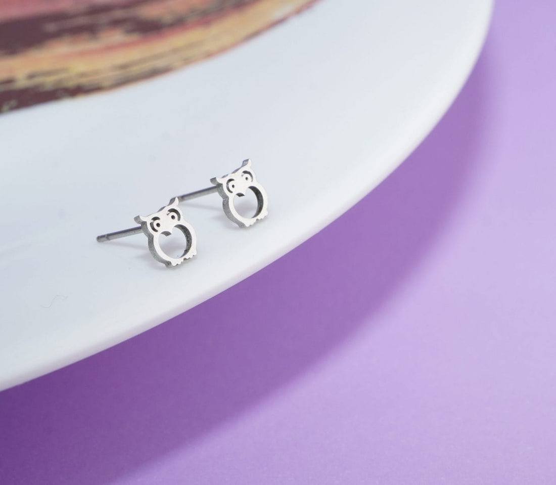 Topitos Búhos Plateados Ref: L1812