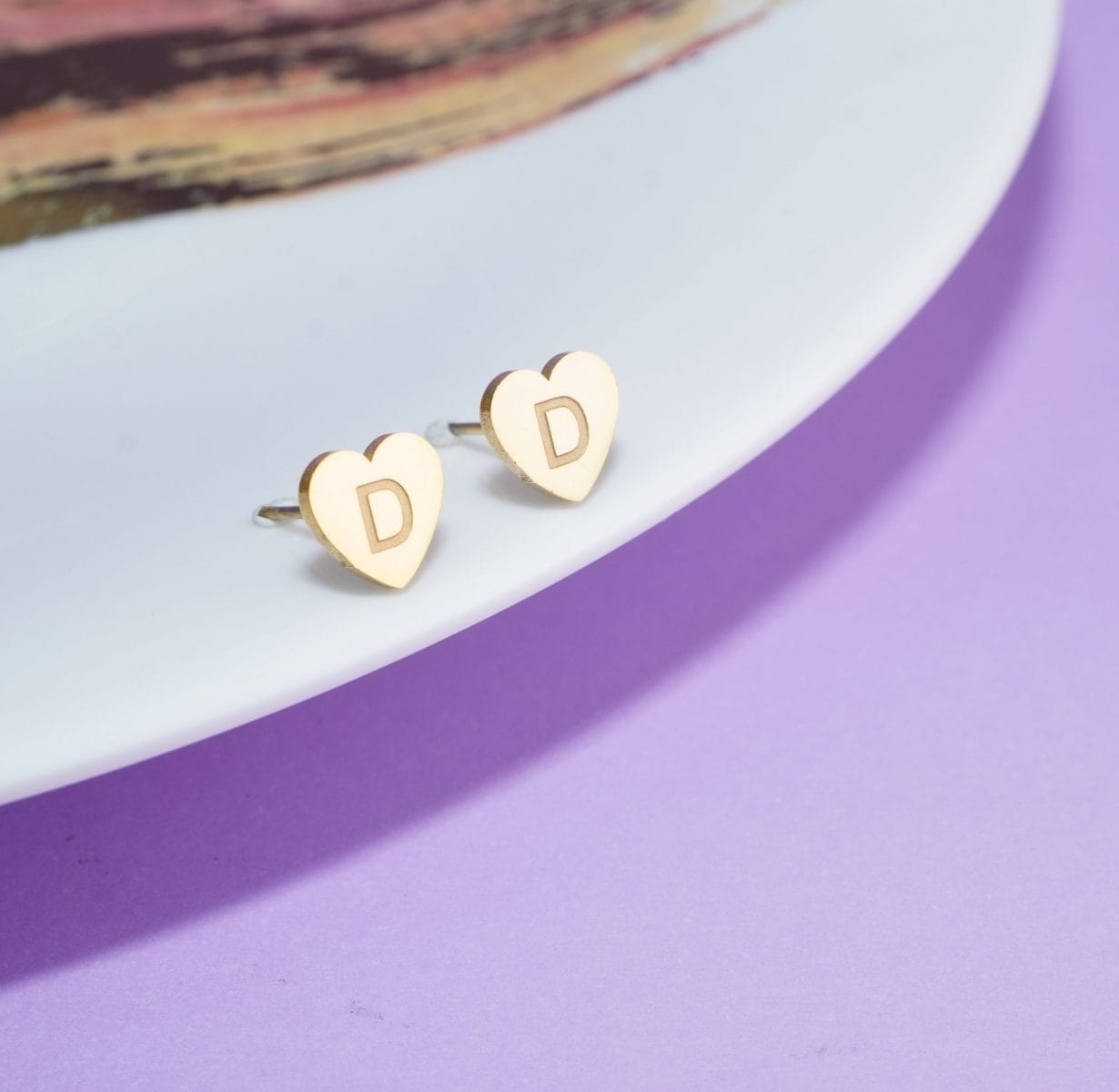 Topitos Letra D Corazón Ref: L3092