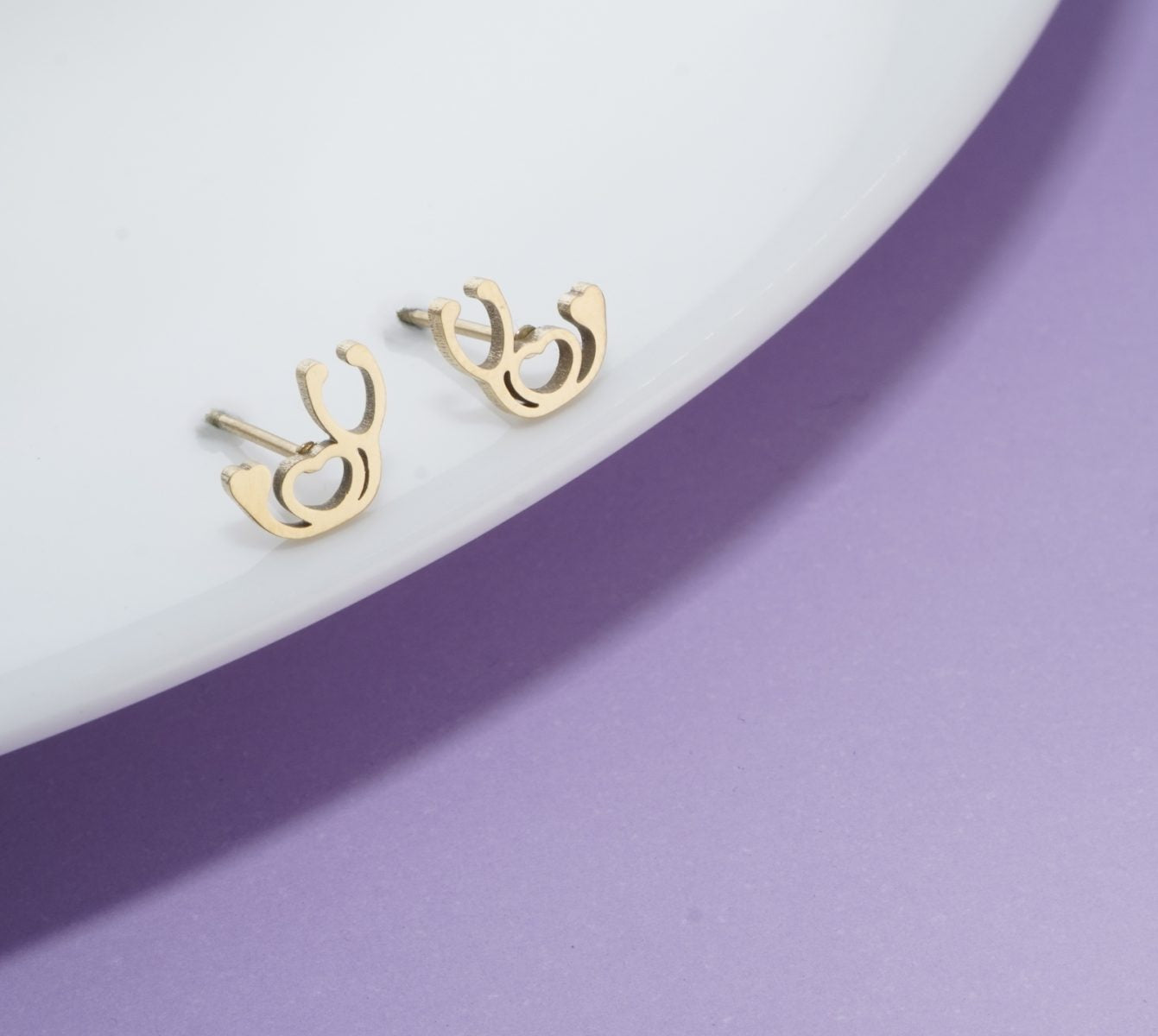 Topitos Fonendoscopio Dorados Ref: L876