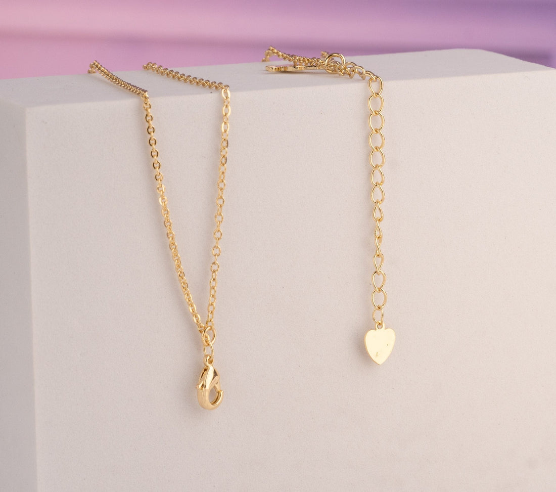 Collar Doble Mariposas Dorado Ref: D044