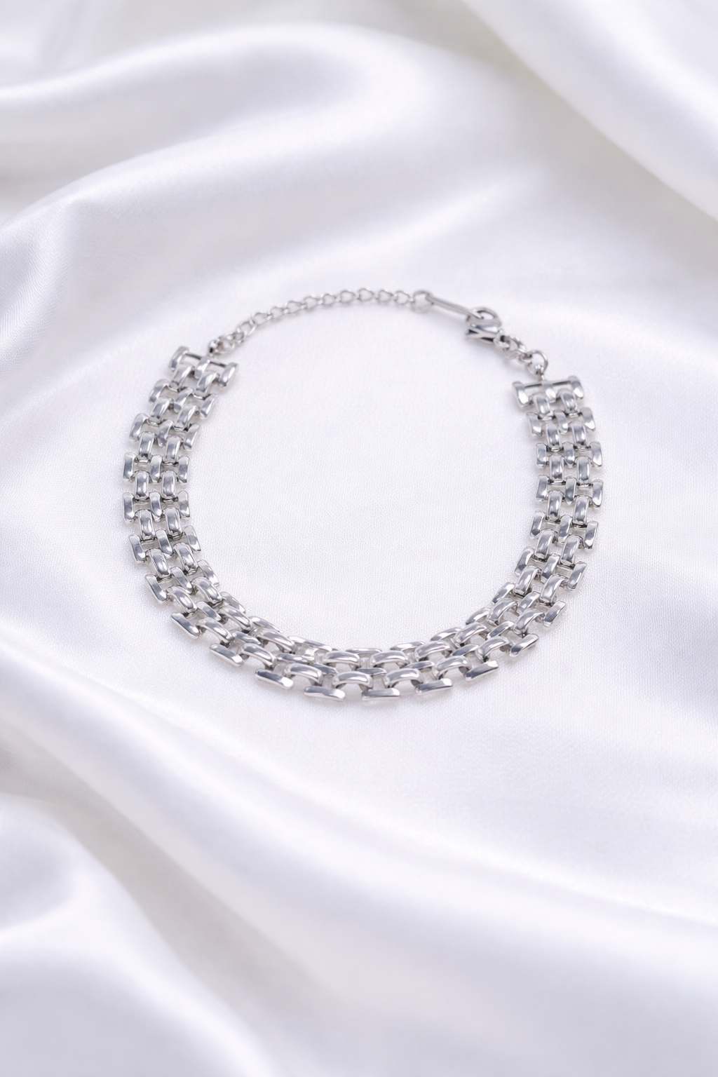 Pulsera Atria Plateada Ref: I712