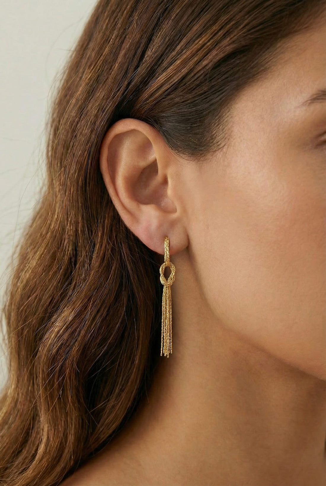 Aretes Damiana Dorados Ref: B1438