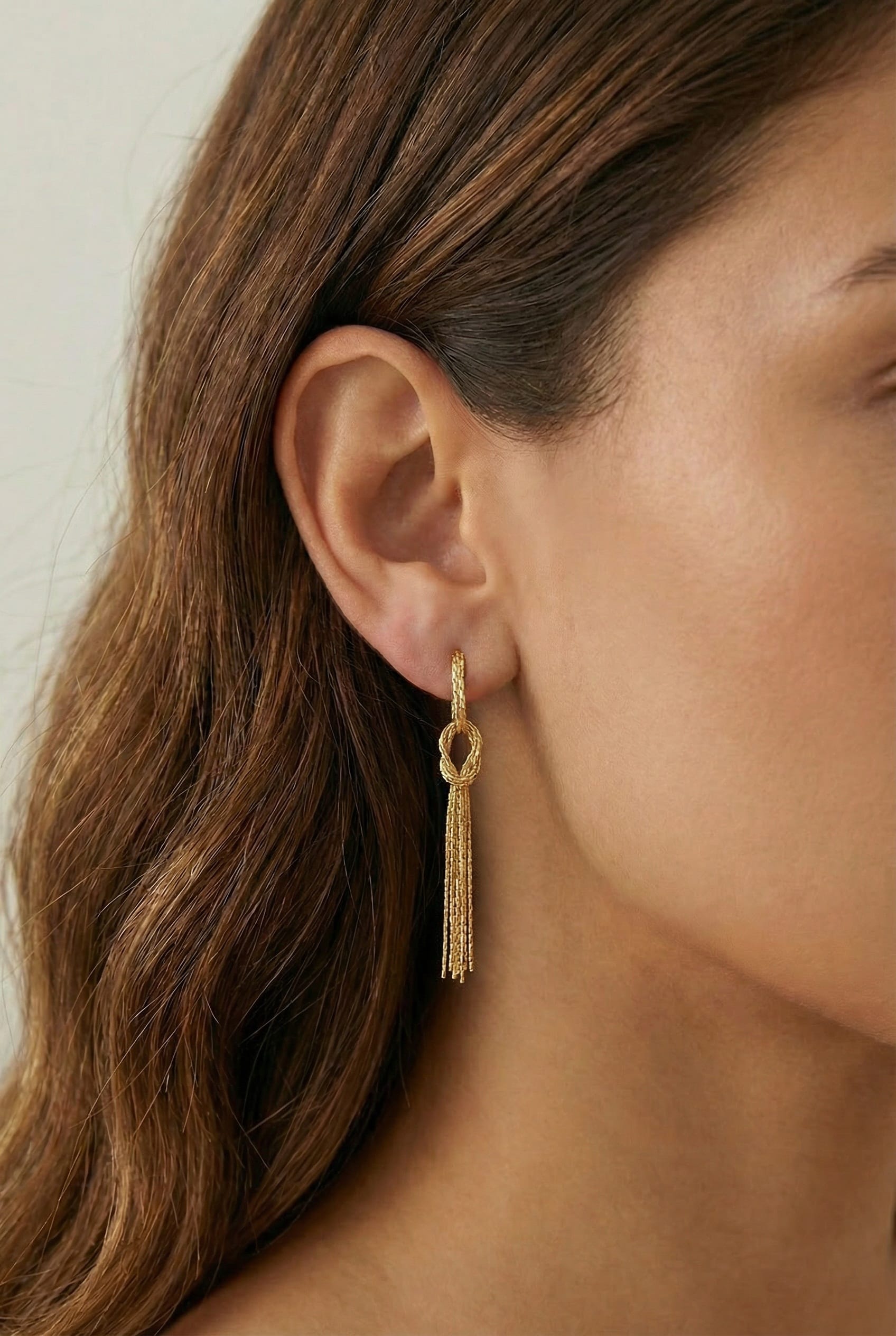 Aretes Damiana Dorados Ref: B1438