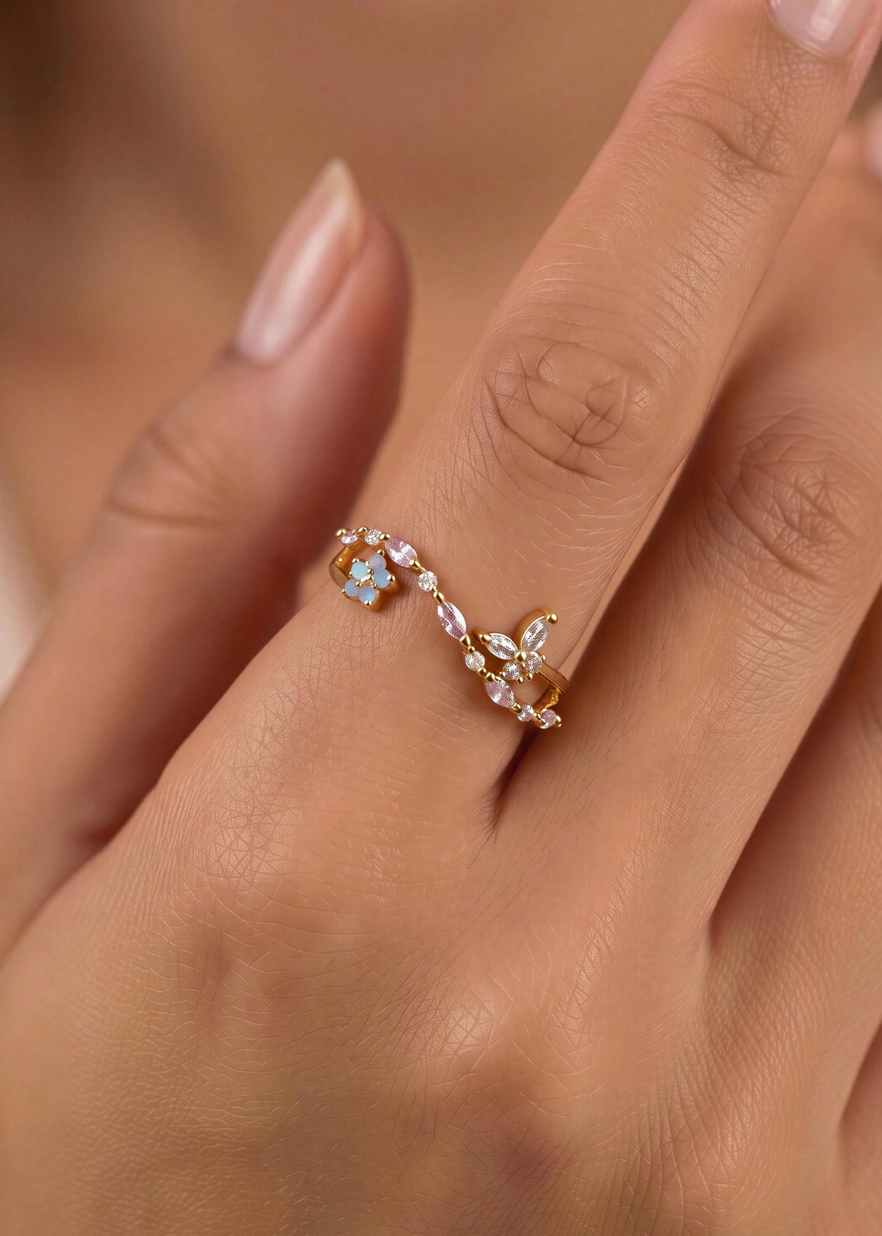 Anillo Florecida