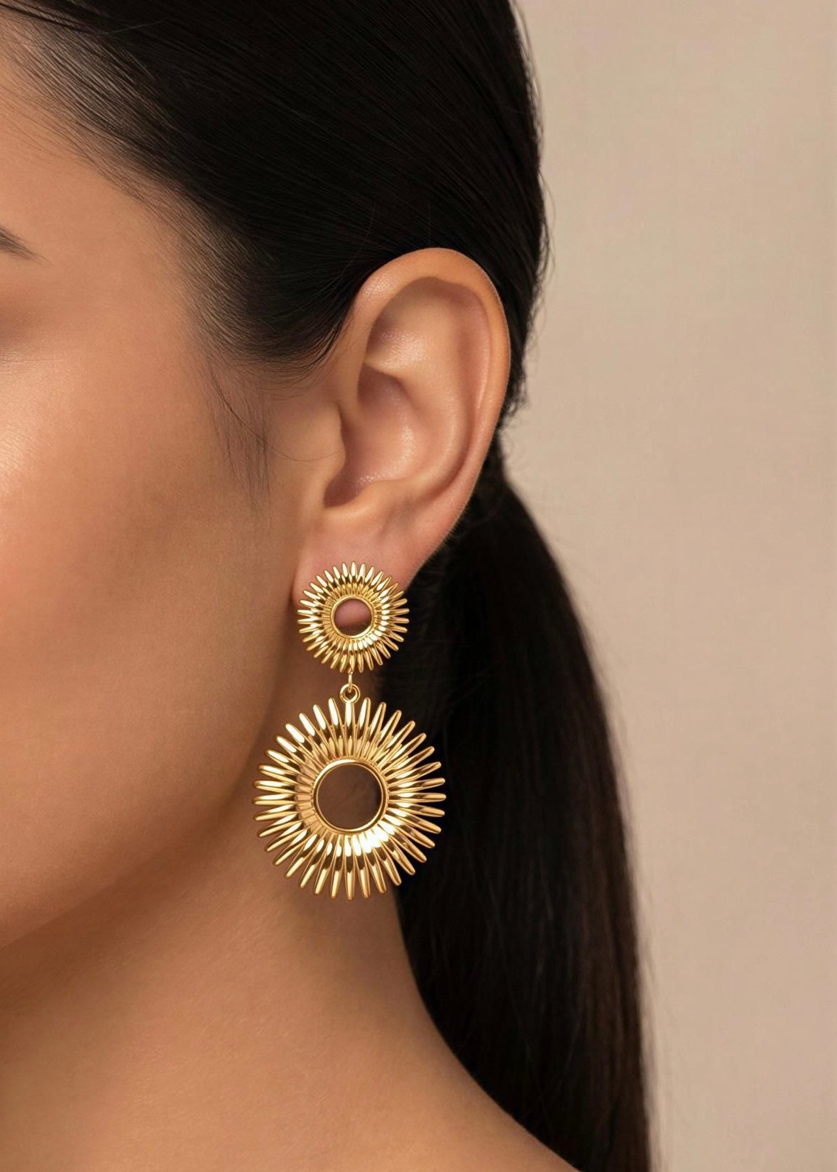 Aretes Solea Dorados