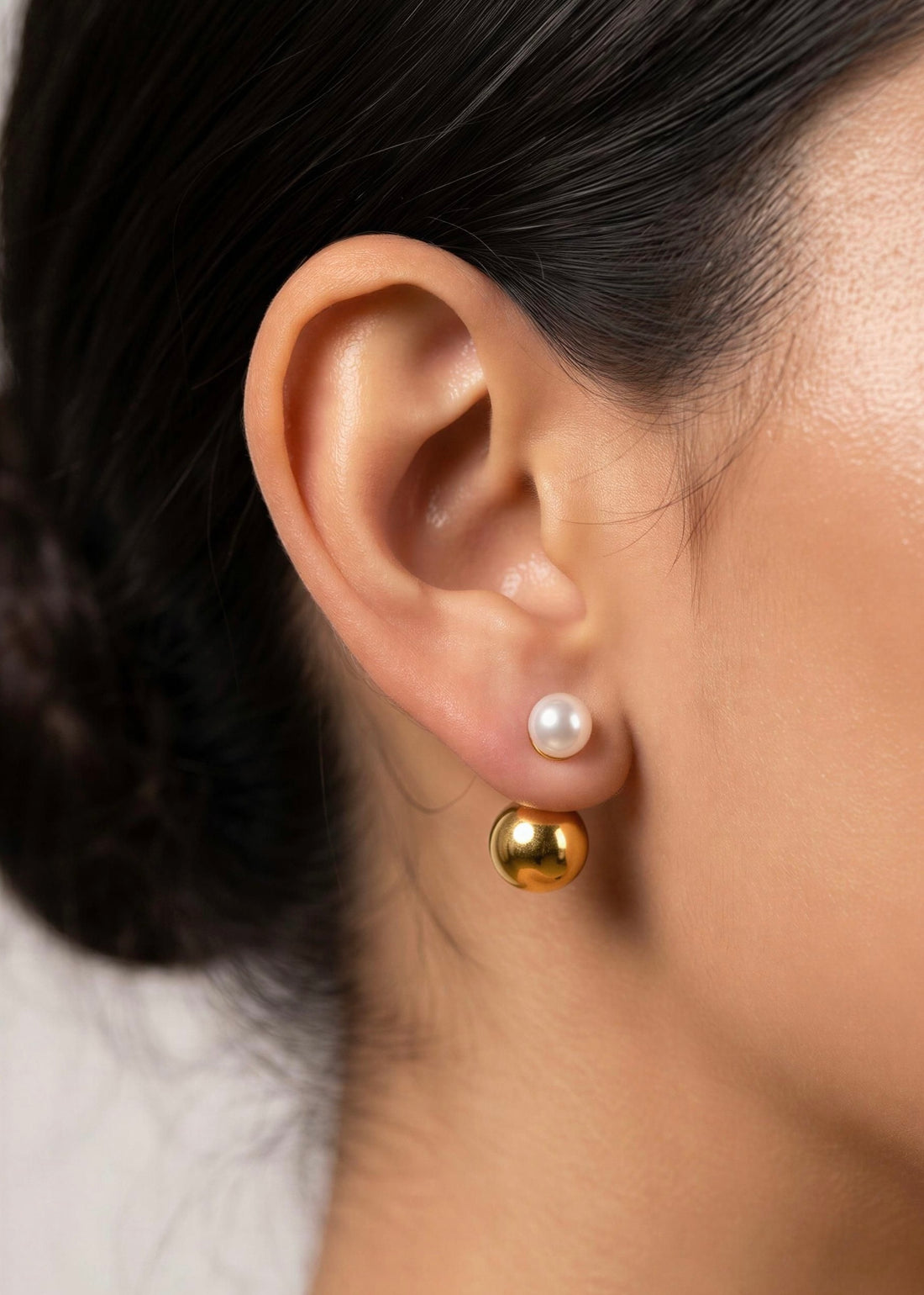Aretes Perlas Multiusos