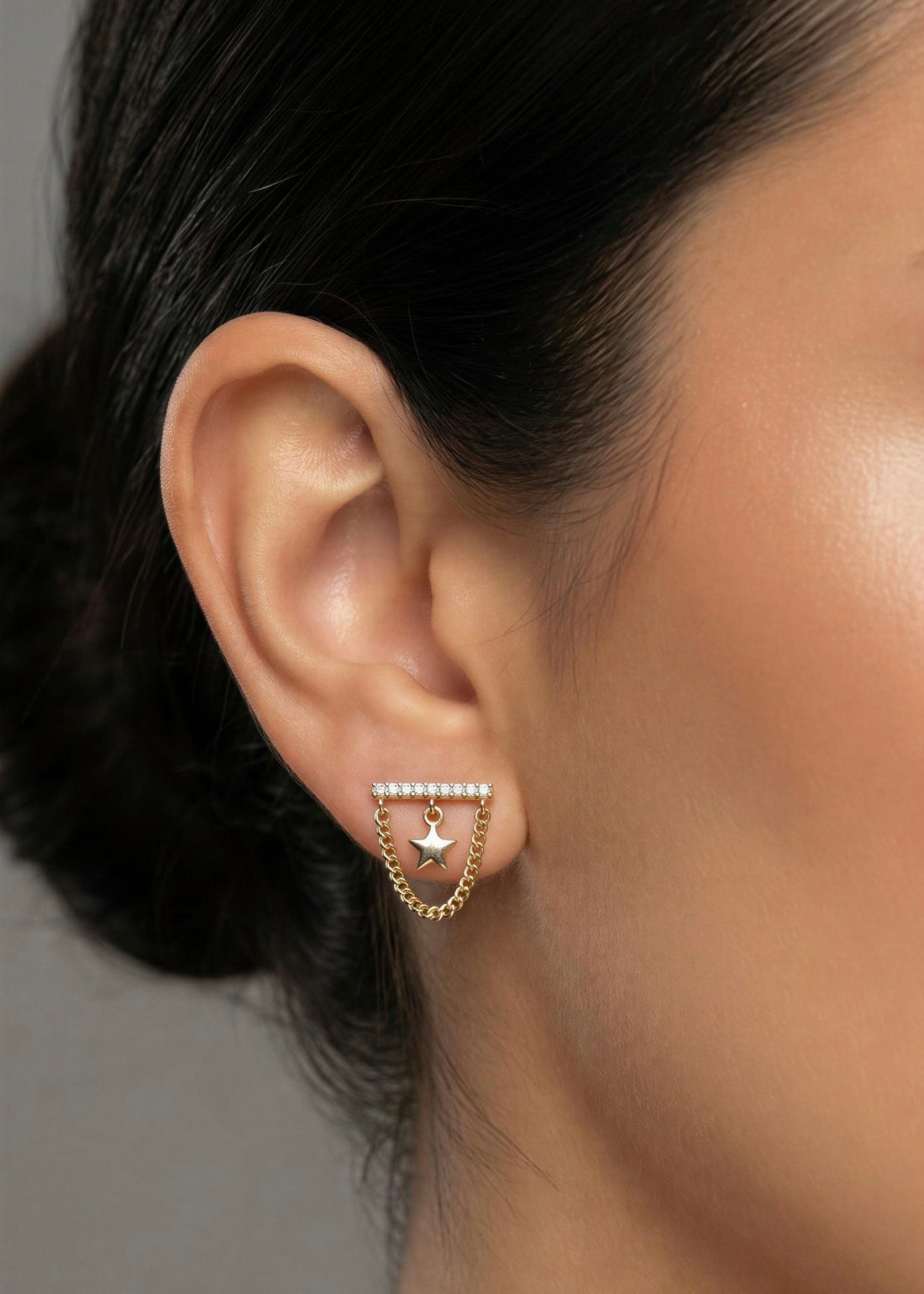 Aretes Astra Dorados