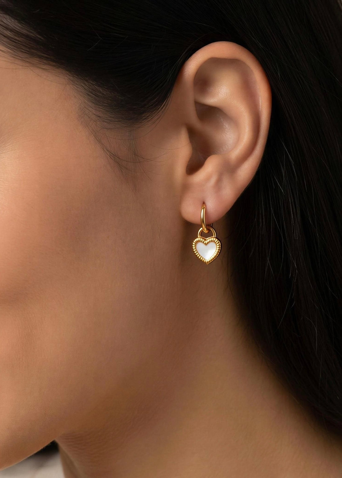 Aretes Corazones Multiusos