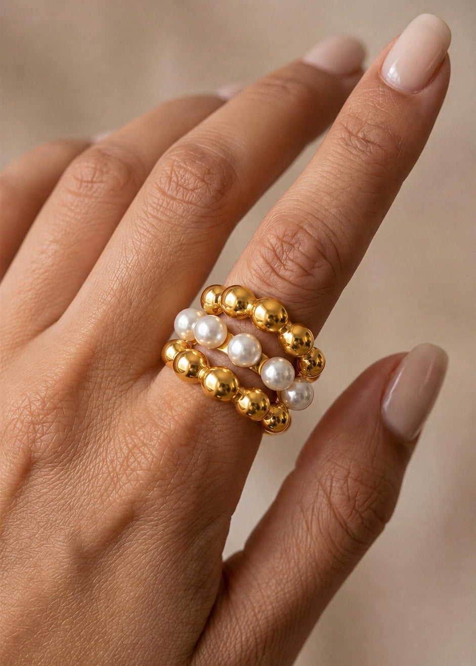 Anillo Gretel Dorado