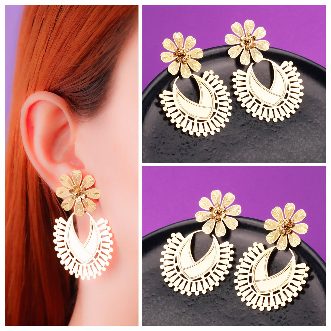 Aretes Itzel Ref: B1183