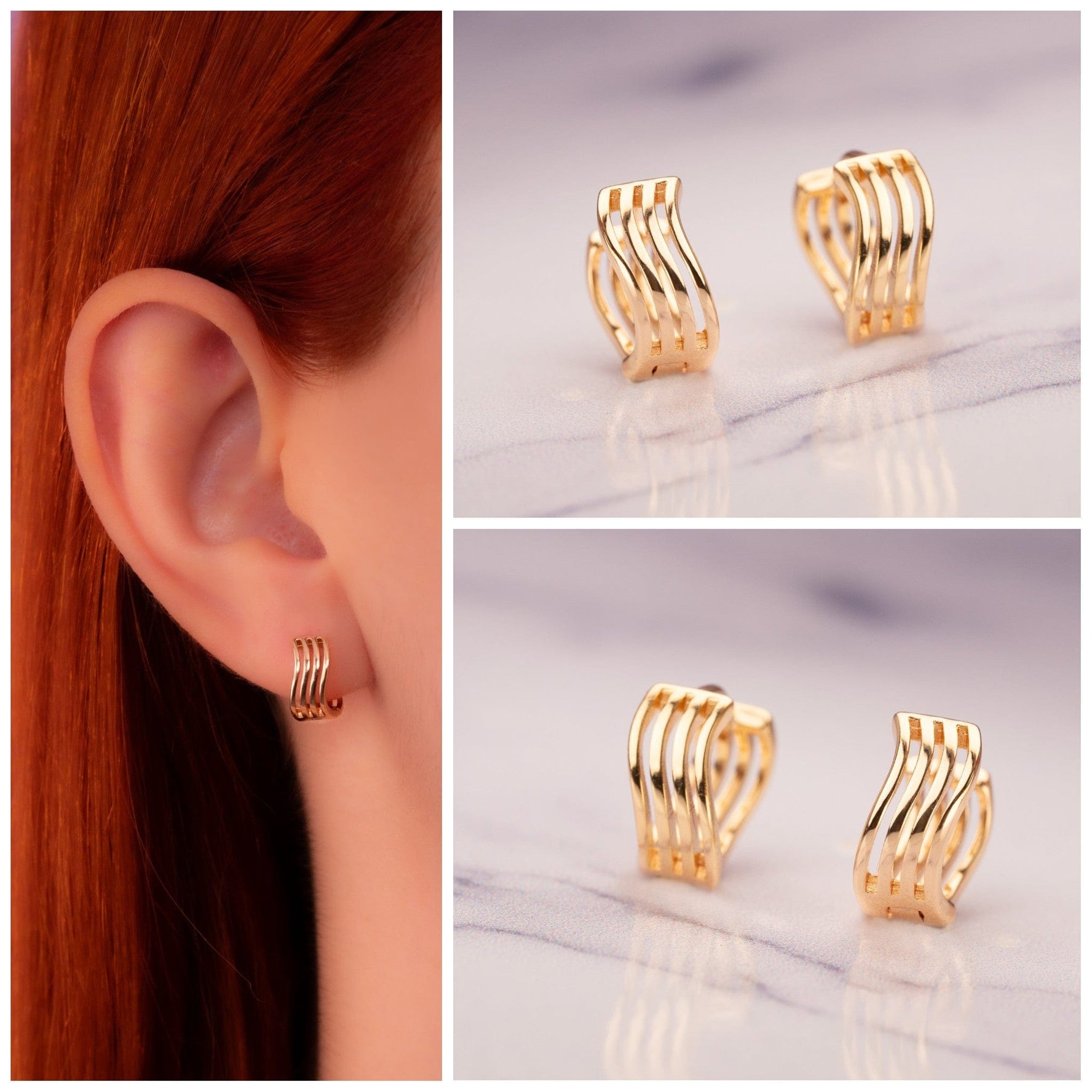 Candongas Elisa Doradas Ref: B1086