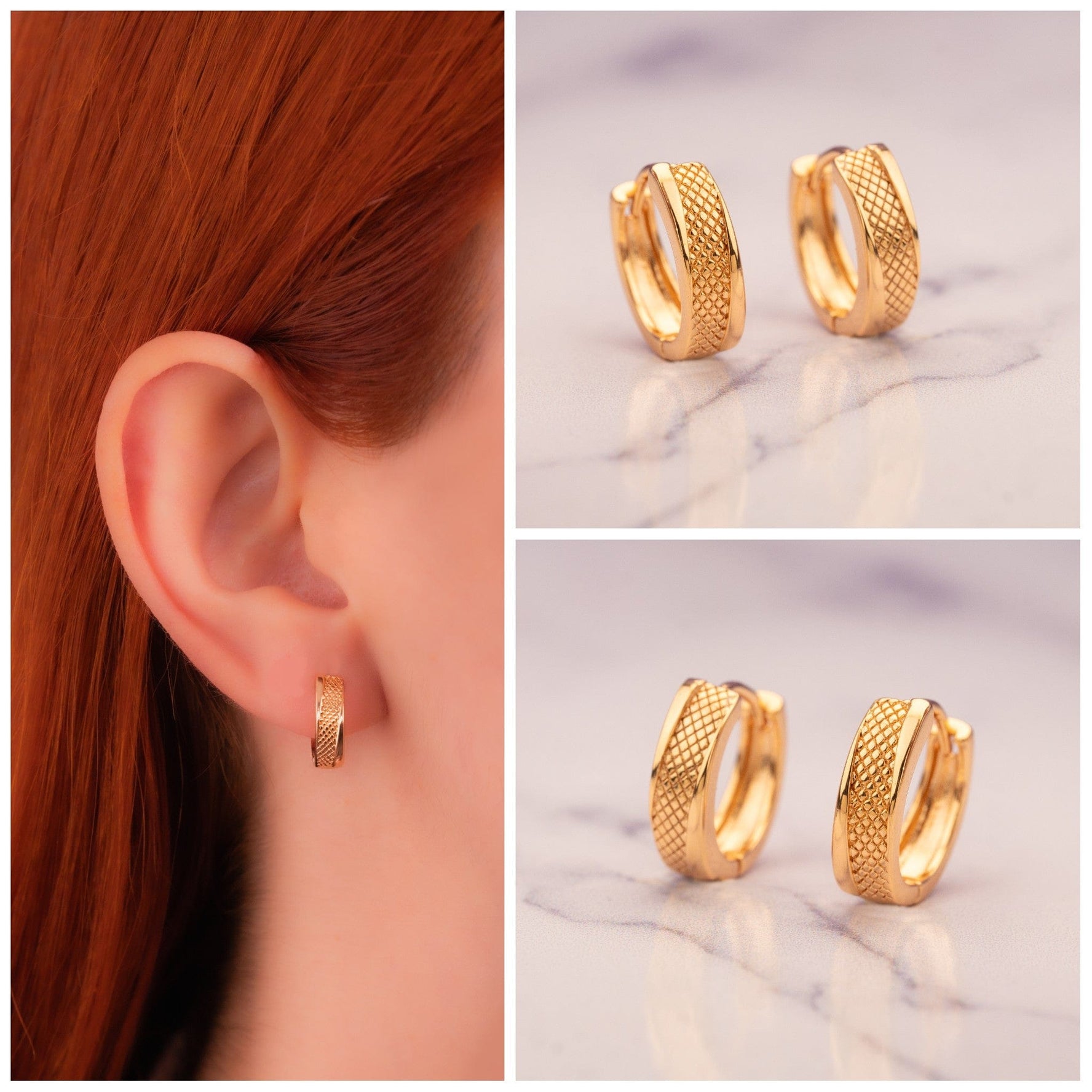 Candongas Romina Doradas Ref: B506