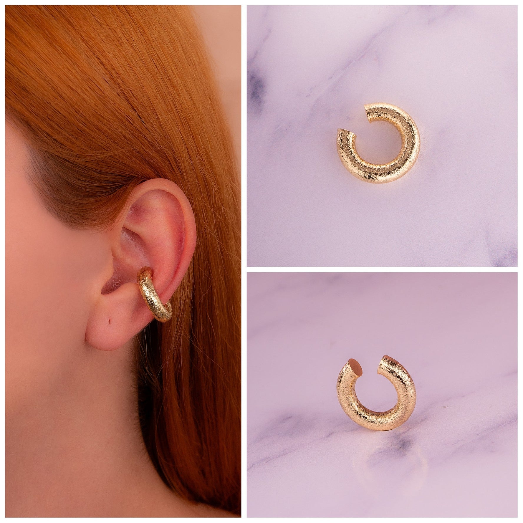 Ear Cuff Alina Dorado Ref:E087