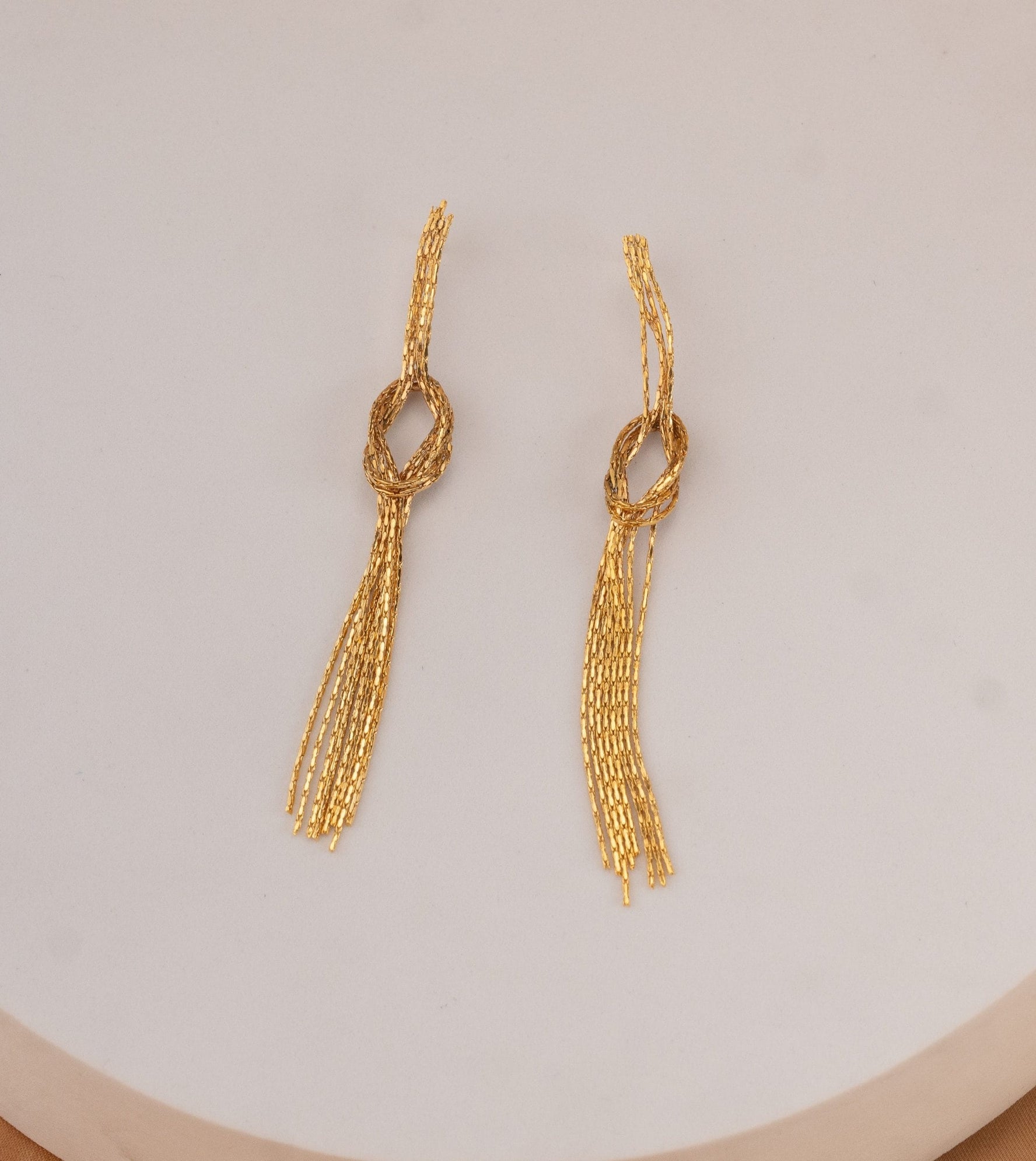 Aretes Damiana Dorados Ref: B1438