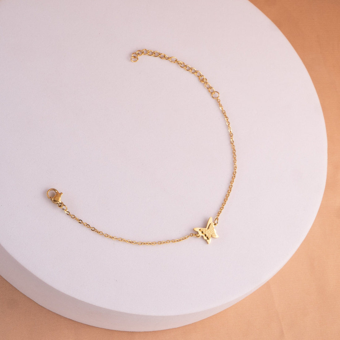 Pulsera Mariposa Dorada Ref:I988