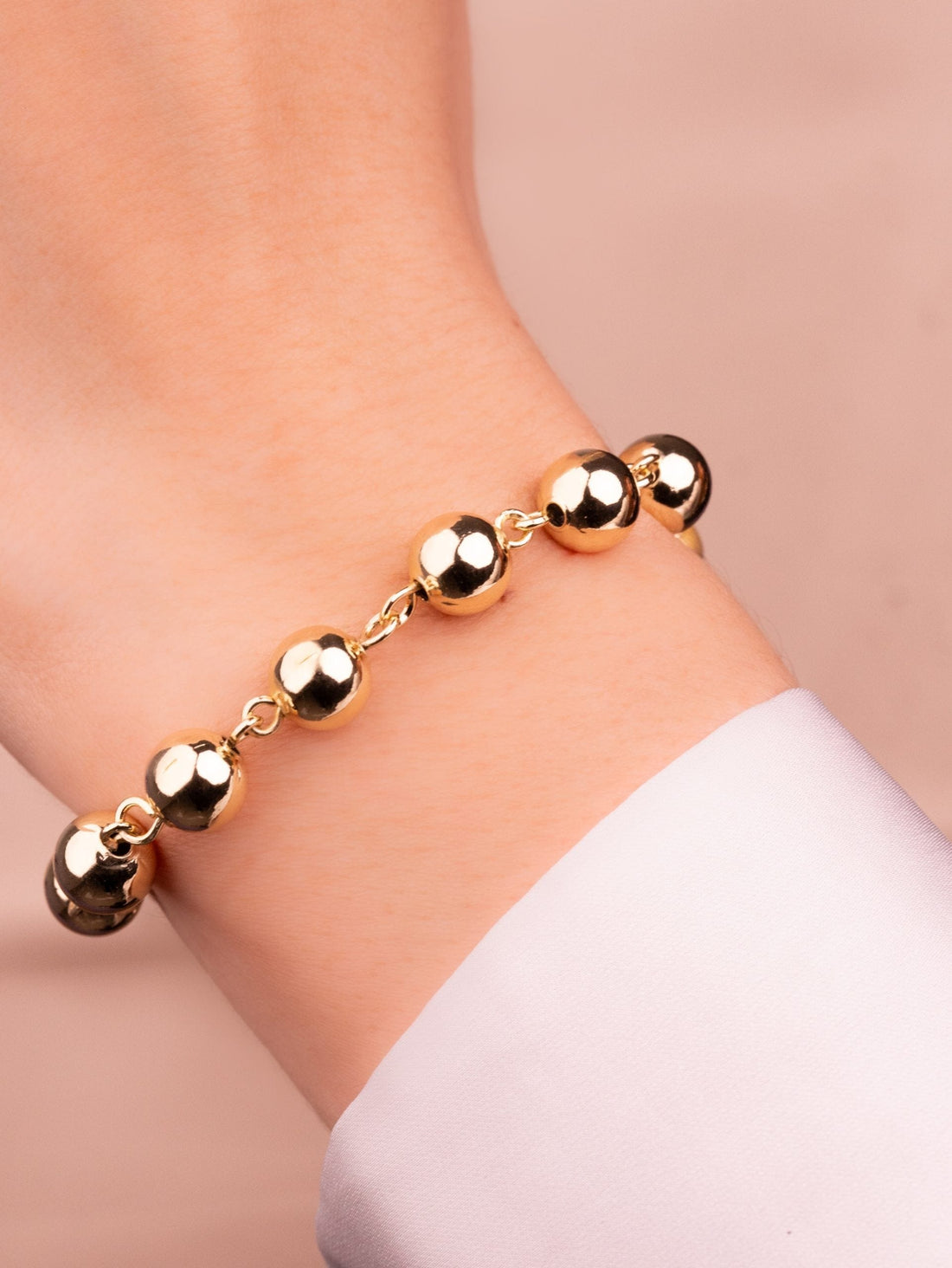 Pulsera Balines Dorada Ref: I292