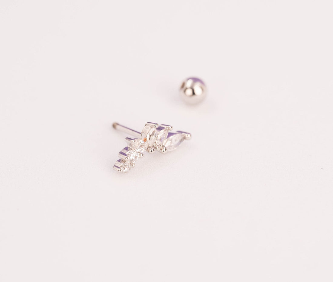 Piercing Minerva Plateado Ref: H687