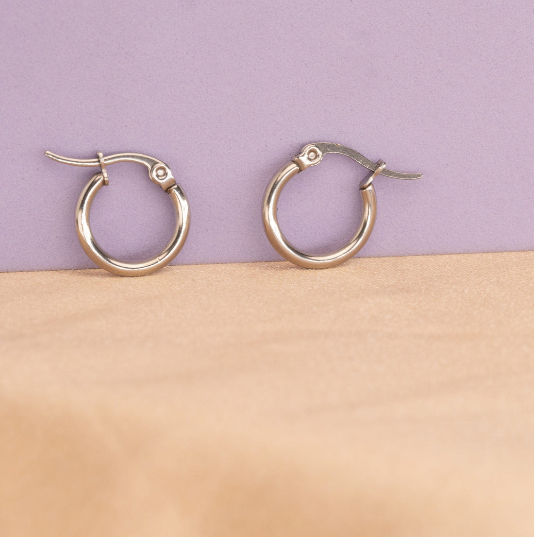 Candongas 15 mm Plateadas Ref: B2023