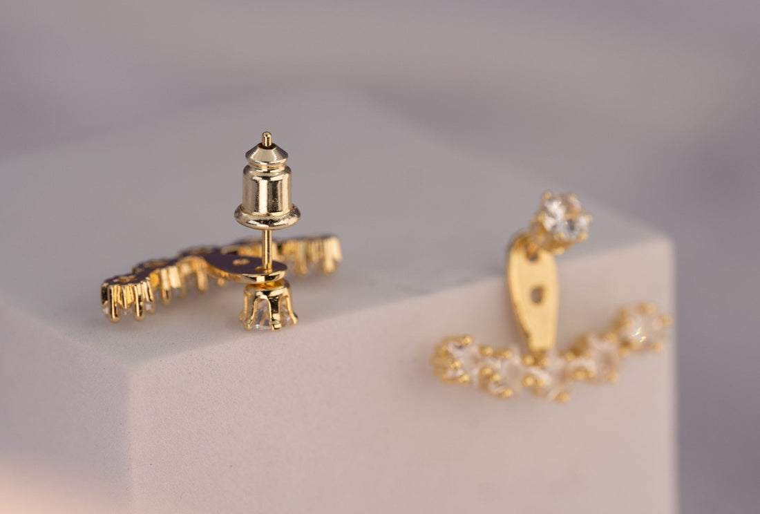 Aretes Adhara Dorados Ref: B1205