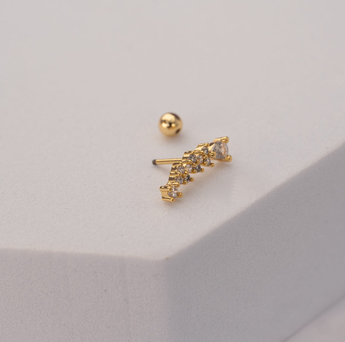 Piercing Atenea Dorado Ref: H1147