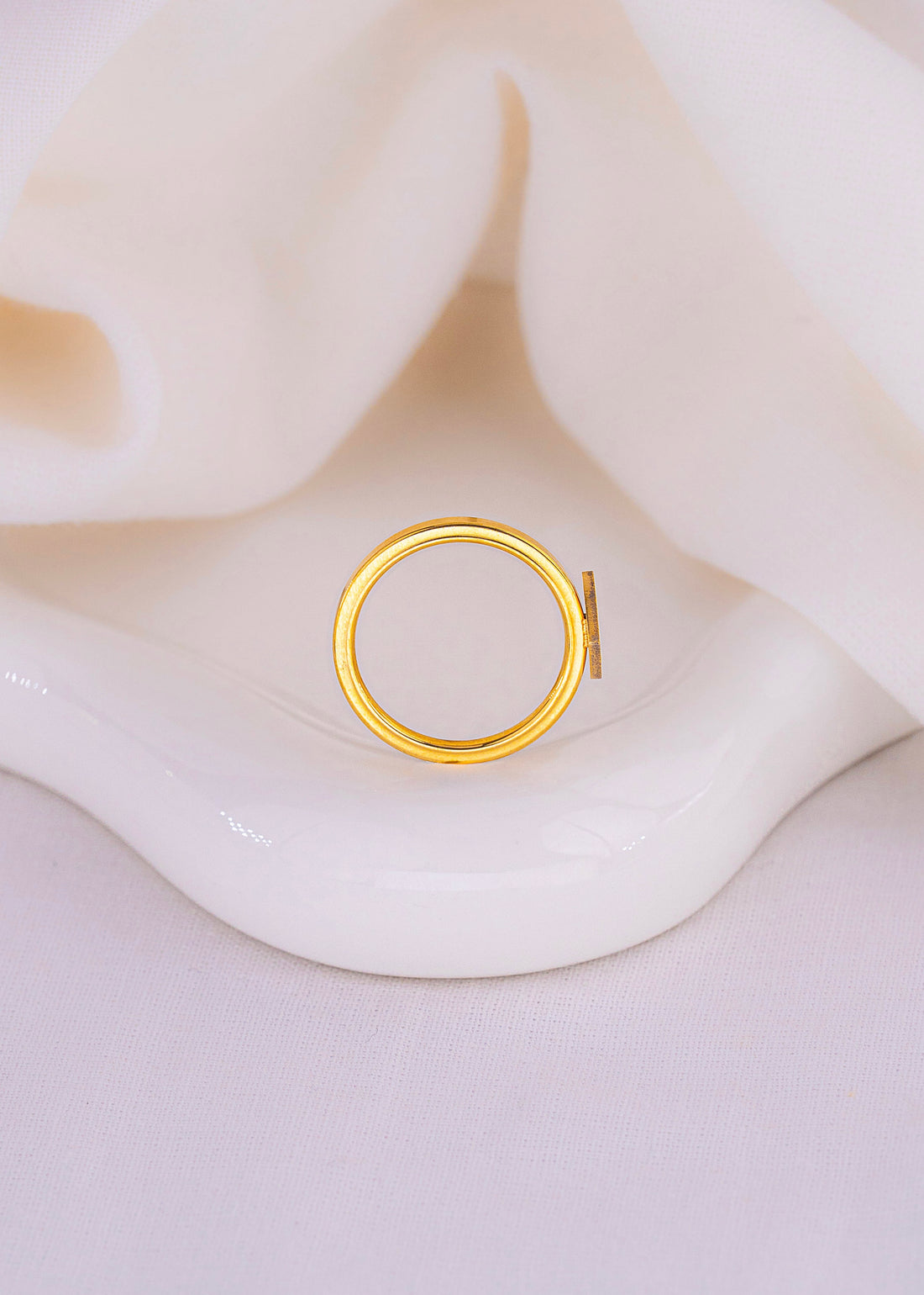 Anillo Corazón Dorado