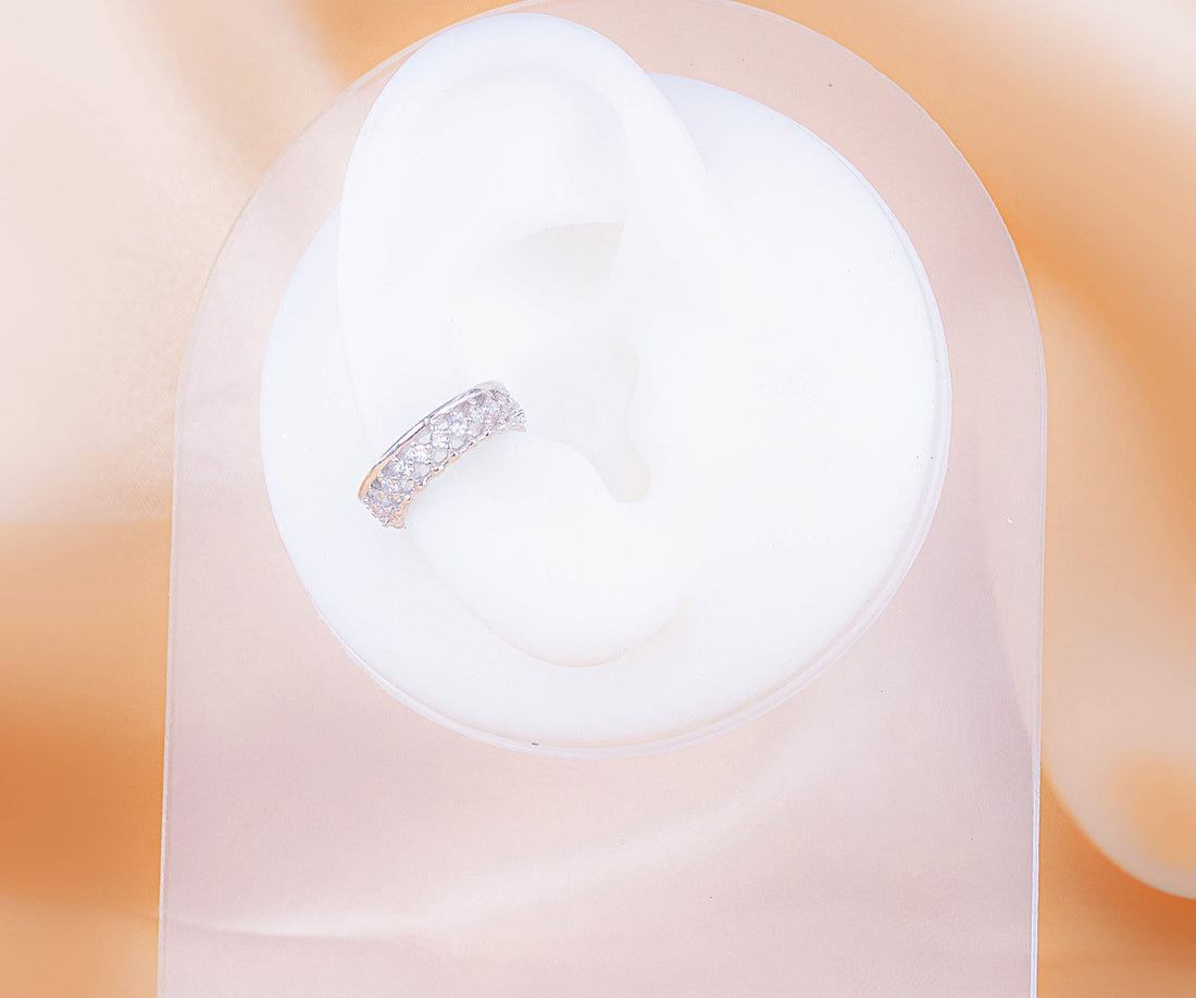 Ear Cuff Neila Plateado Ref: E1304