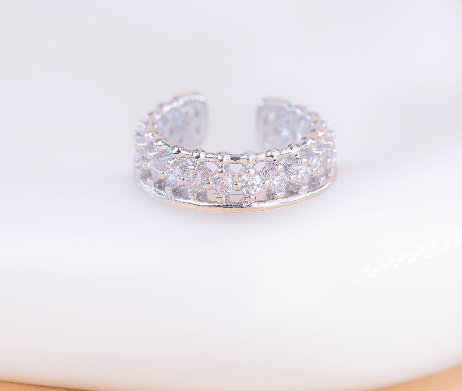 Ear Cuff Neila Plateado Ref: E1304