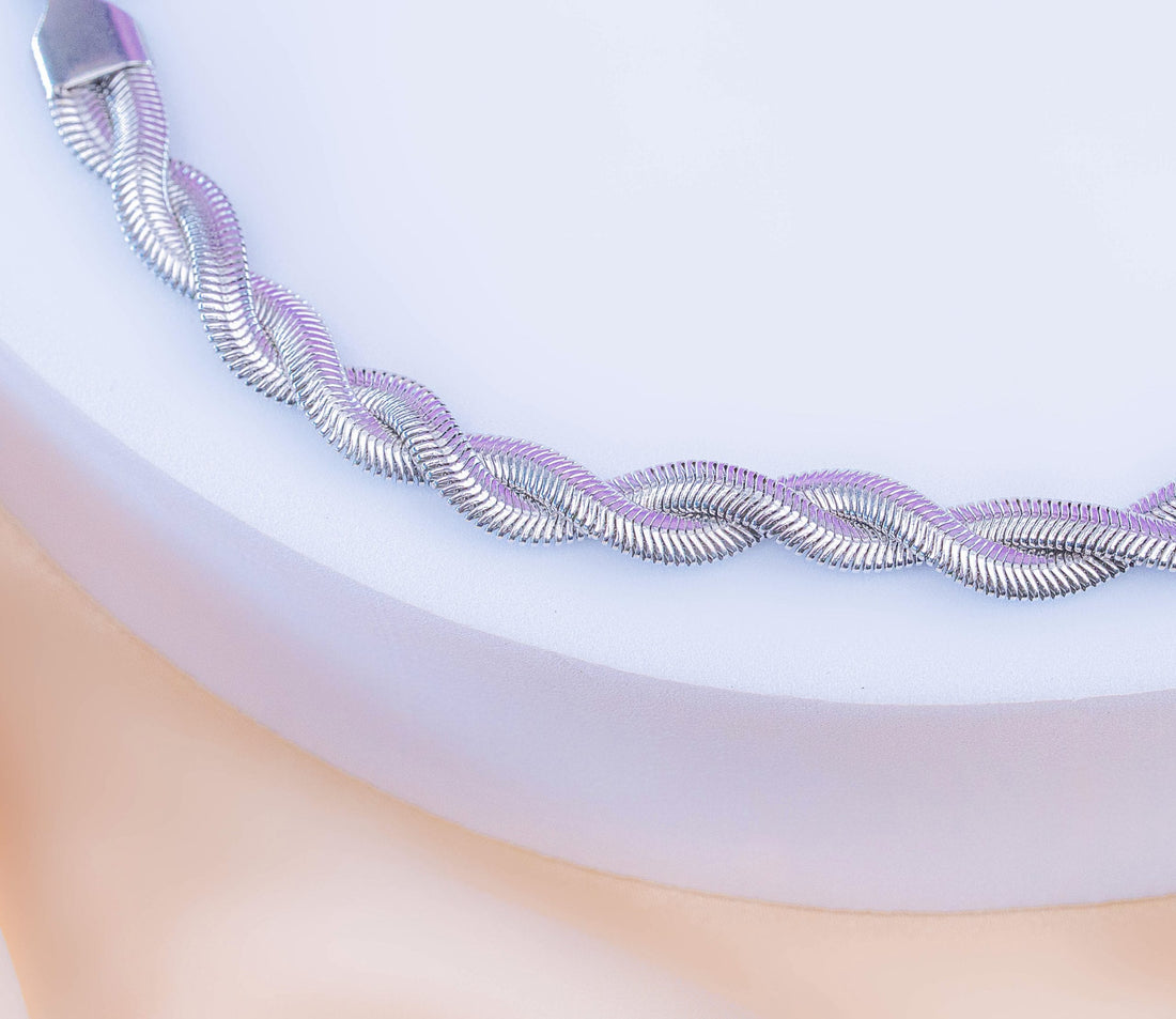 Pulsera Isadora Plateada Ref:I314