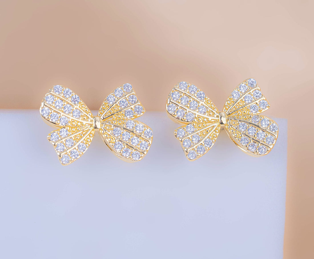 Aretes Moños Perlas Ref:B2383