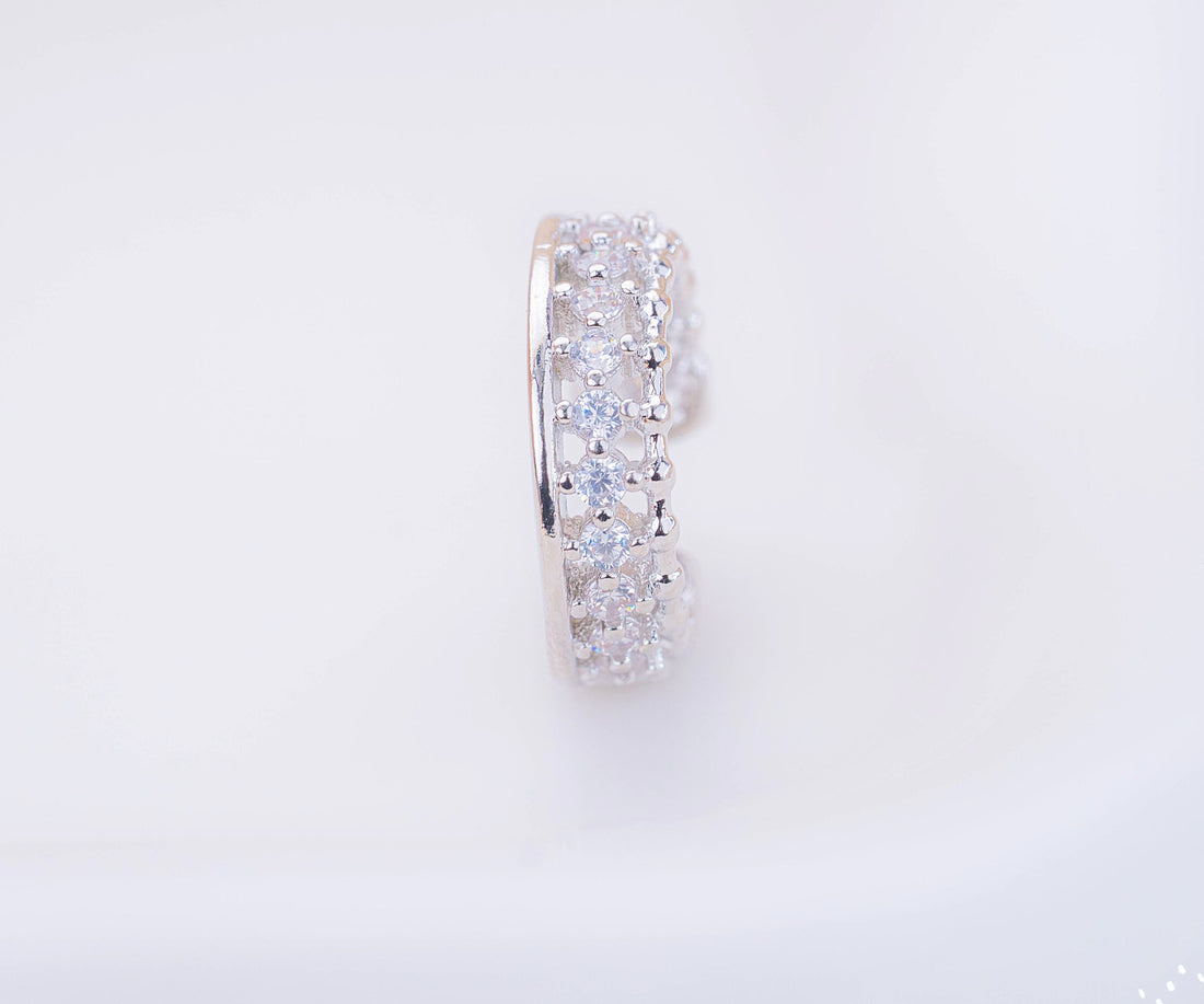 Ear Cuff Neila Plateado Ref: E1304