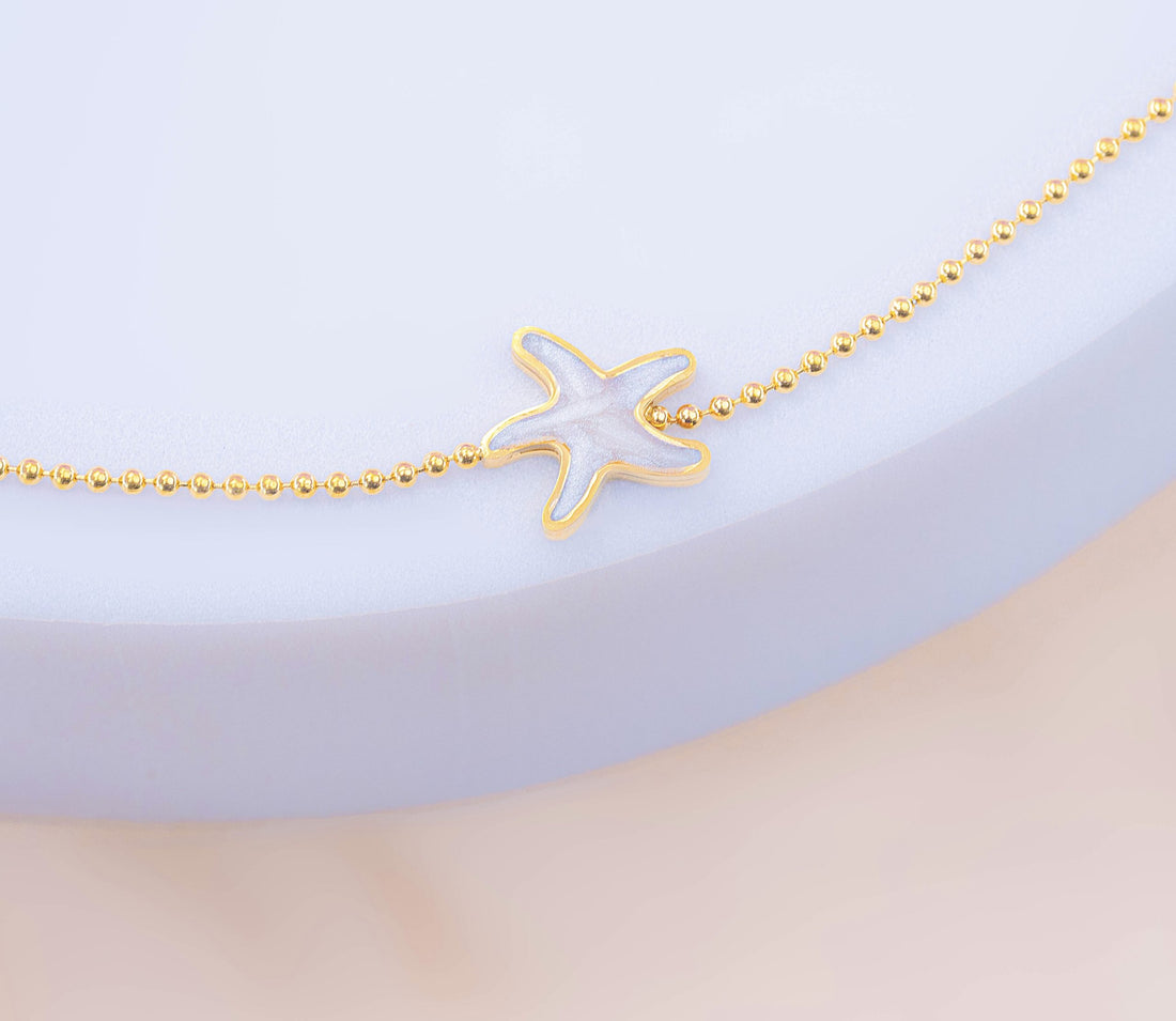 Tobillera Estrellita De Mar Ref: M395