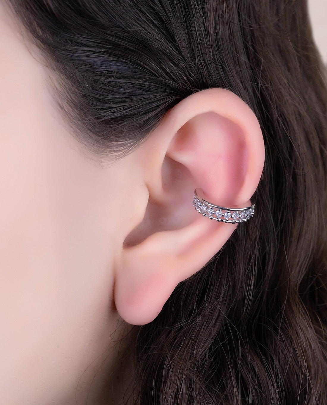 Ear Cuff Neila Plateado Ref: E1304