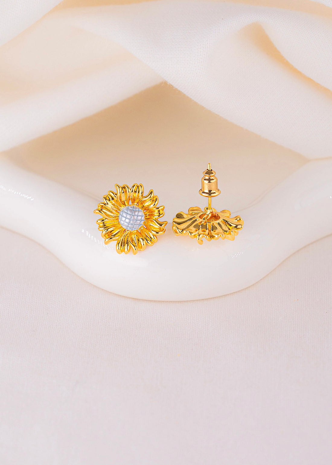 Aretes Girasoles
