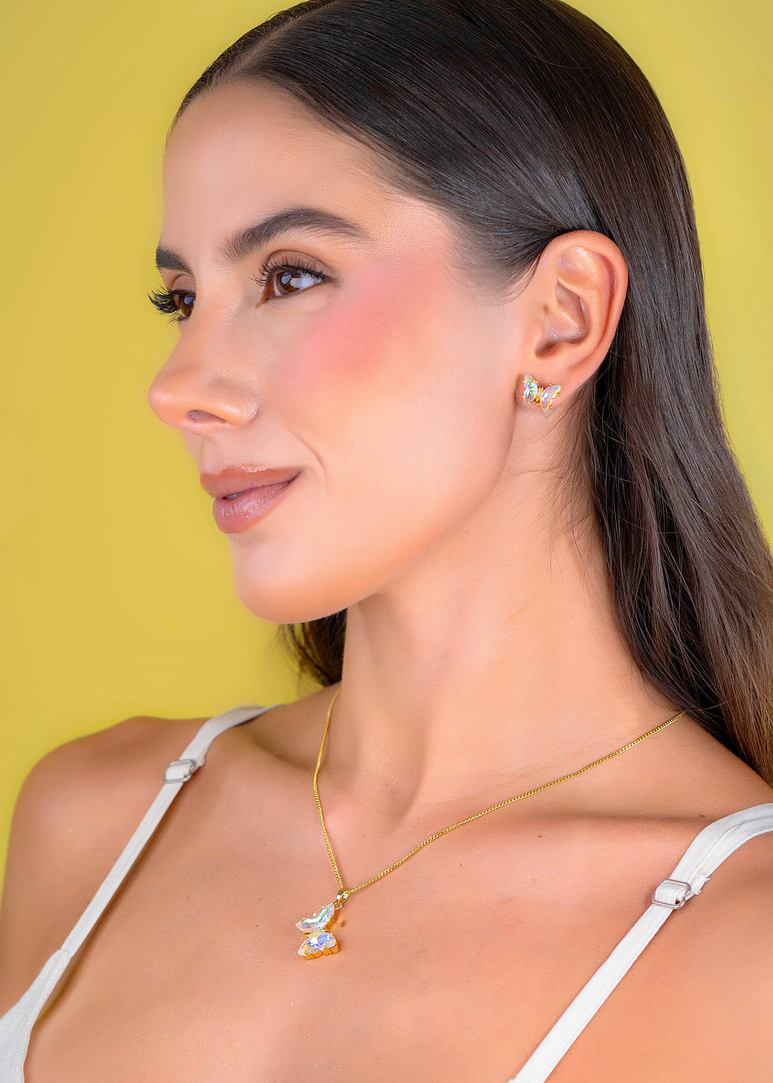 Set Collar + Aretes Iris
