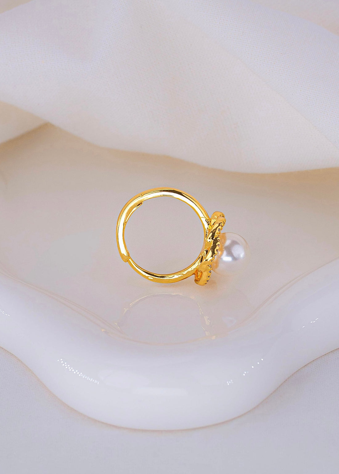 Anillo Rosa Perlada