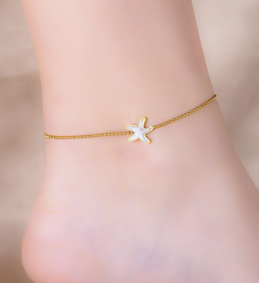 Tobillera Estrellita De Mar Ref: M395