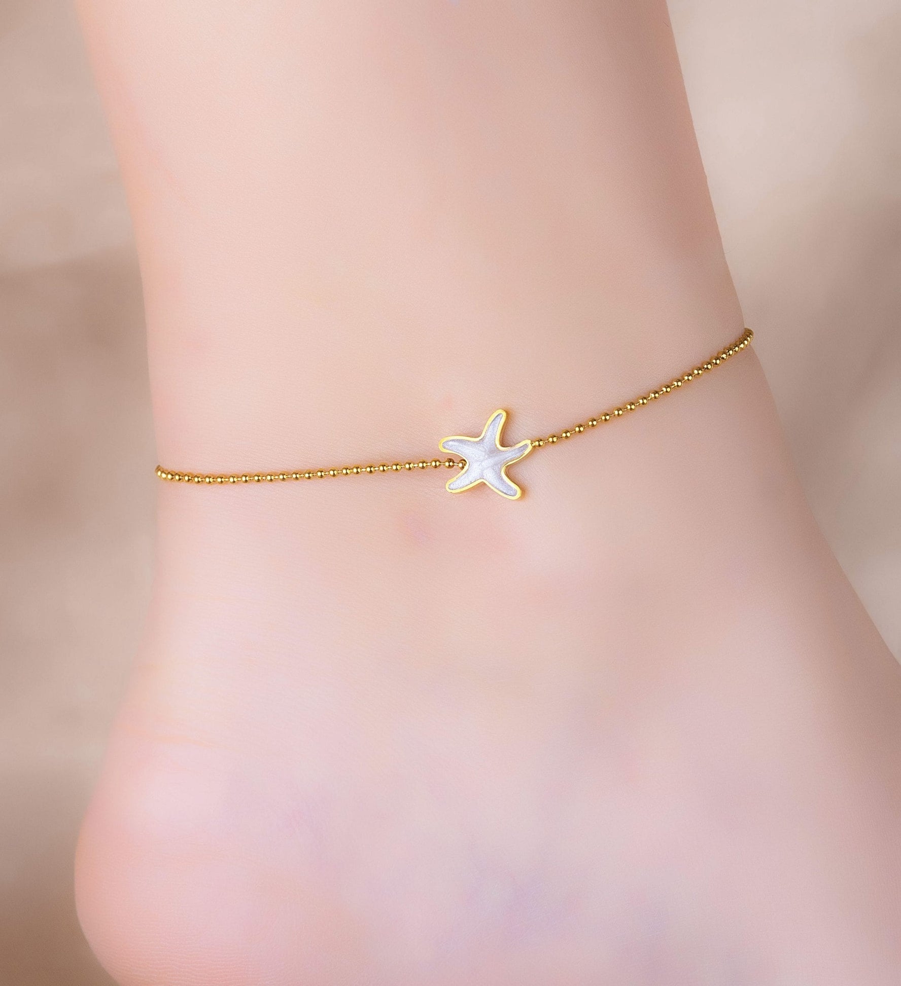 Tobillera Estrellita De Mar Ref: M395