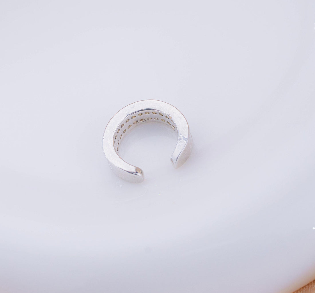 Ear Cuff Prisma Plateado Ref: E310