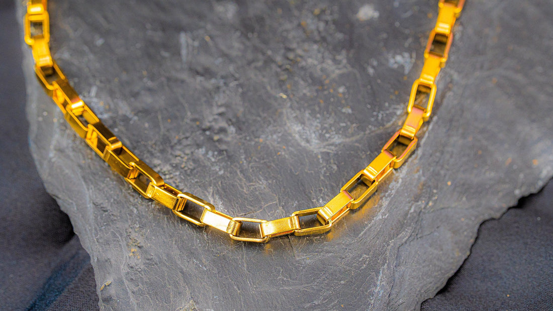 Cadena Atlas Dorada Ref: F868