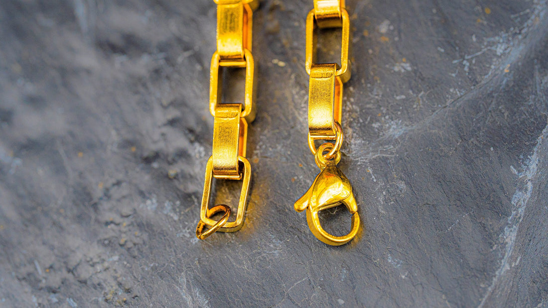 Cadena Atlas Dorada Ref: F868